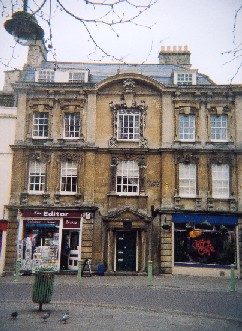 Kingsmead or Rosewell House, one of the oldest in the city centre - 1736, by Strahan